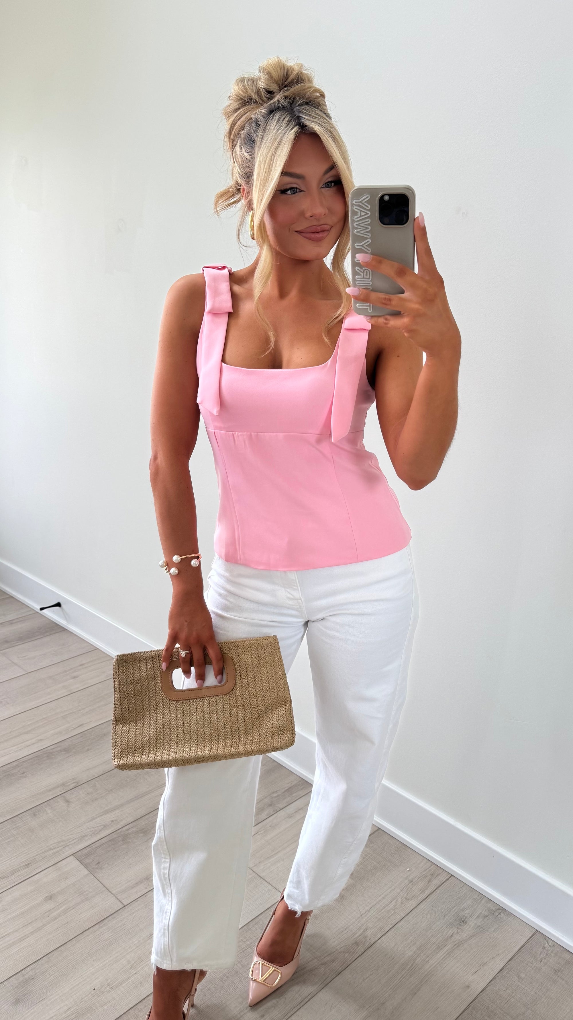 LOVE NOTES TOP PINK