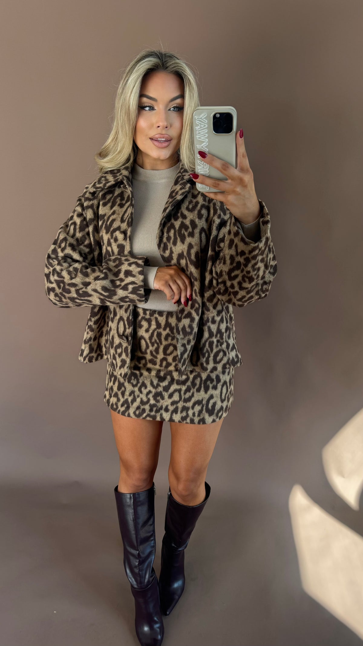 NYC LEOPARD JACKET