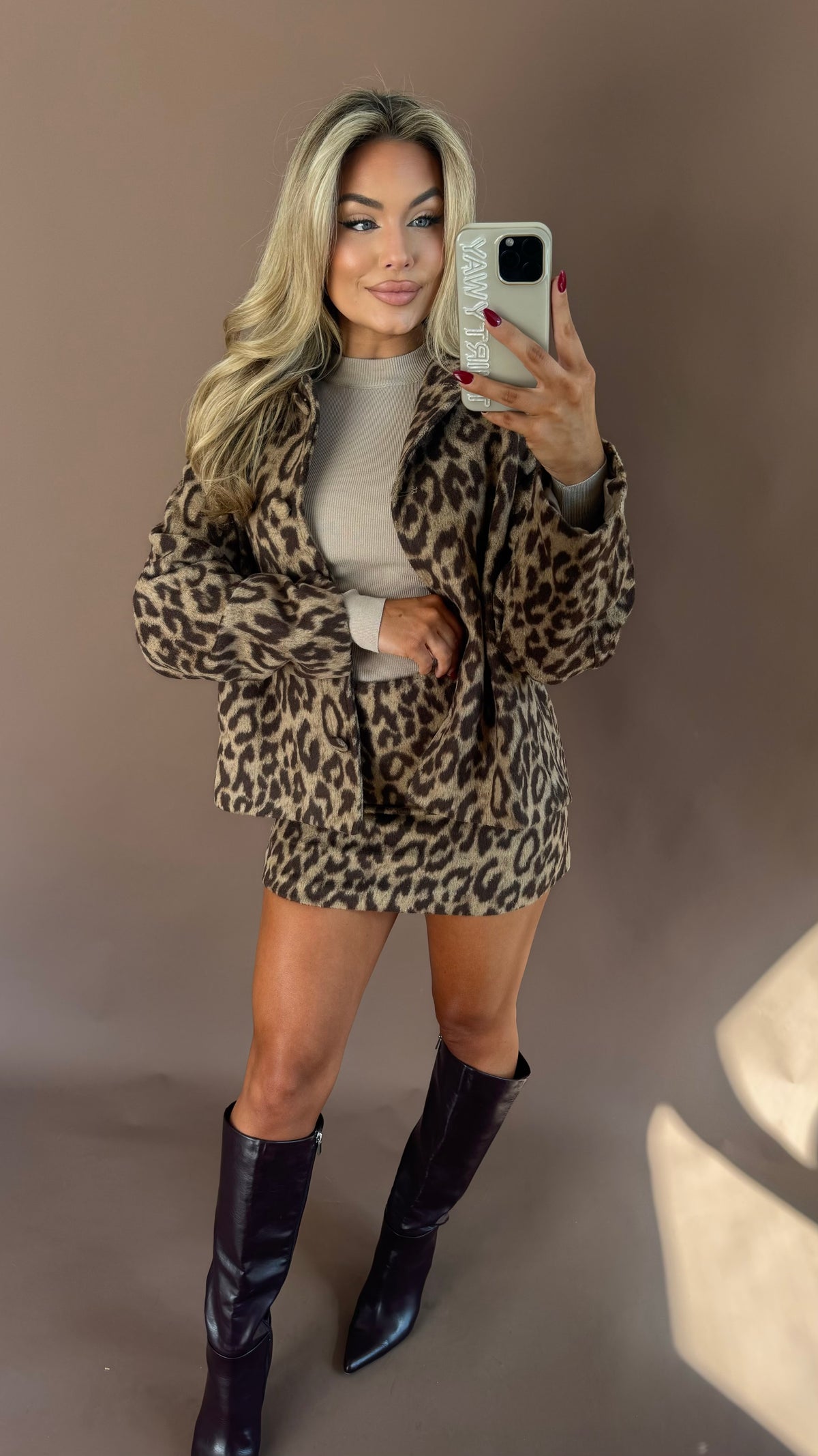 NYC LEOPARD JACKET