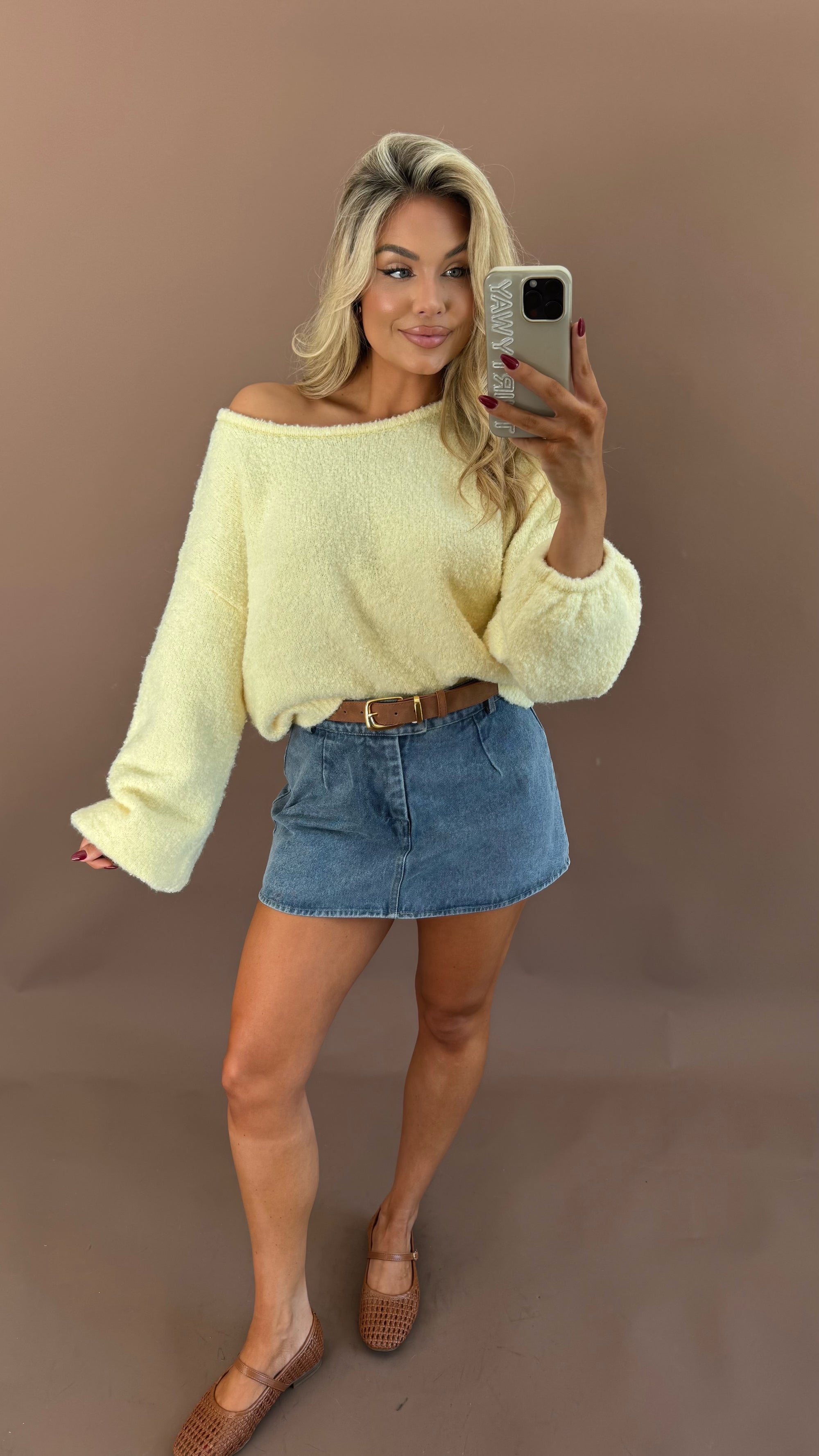 COTTAGE SWEATER BUTTER