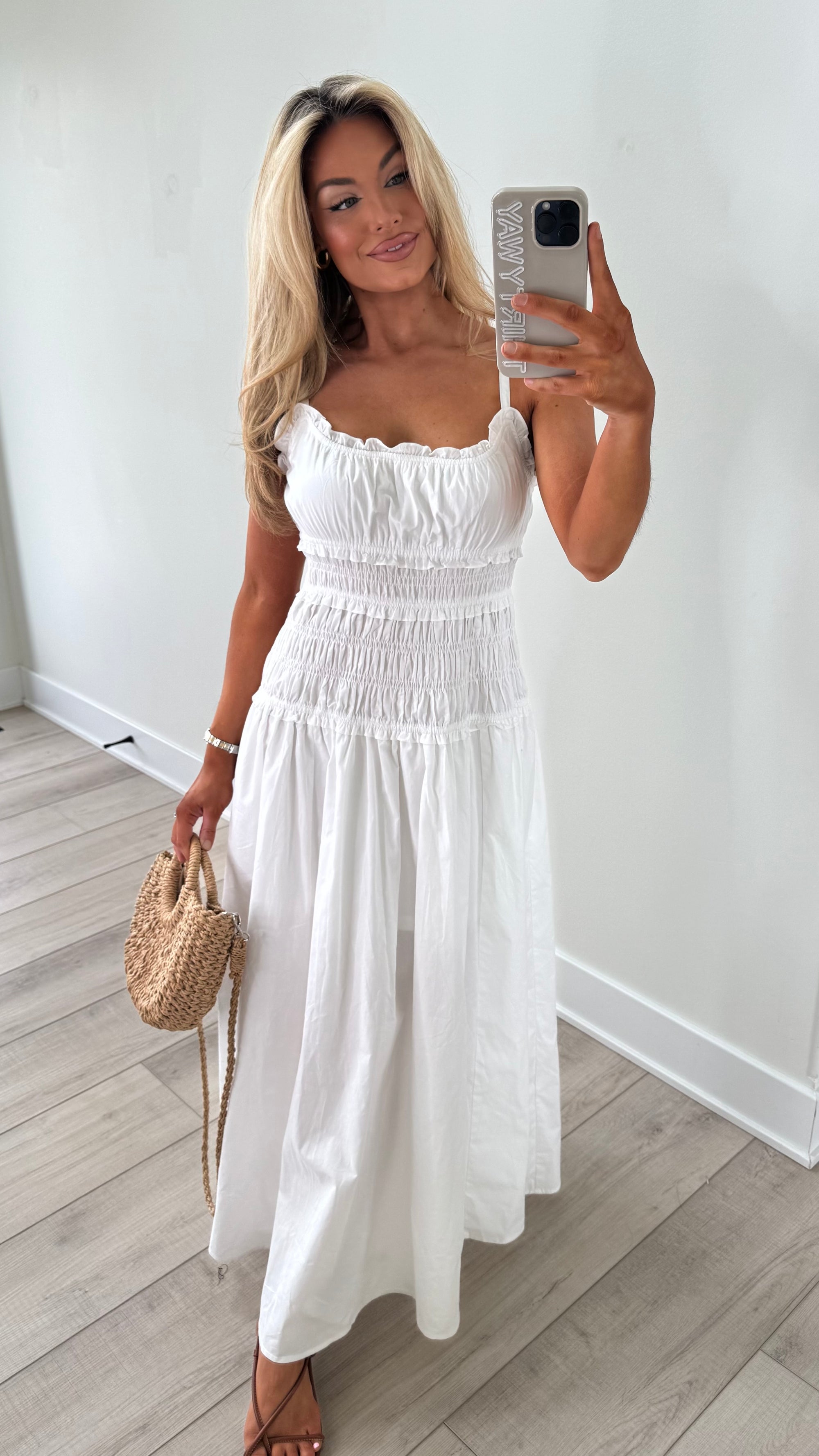 MYRA DROP WAIST MAXI DRESS
