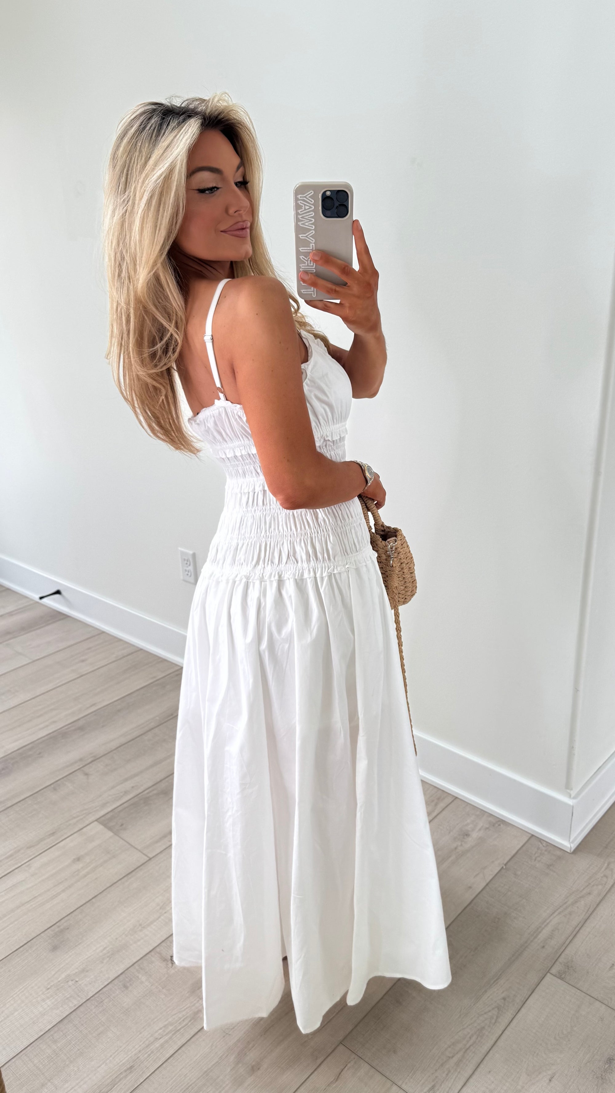 MYRA DROP WAIST MAXI DRESS
