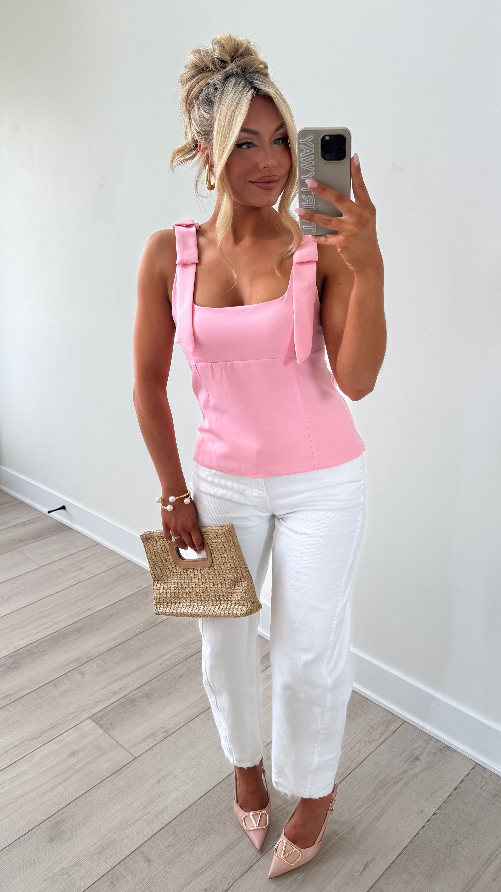 LOVE NOTES TOP PINK