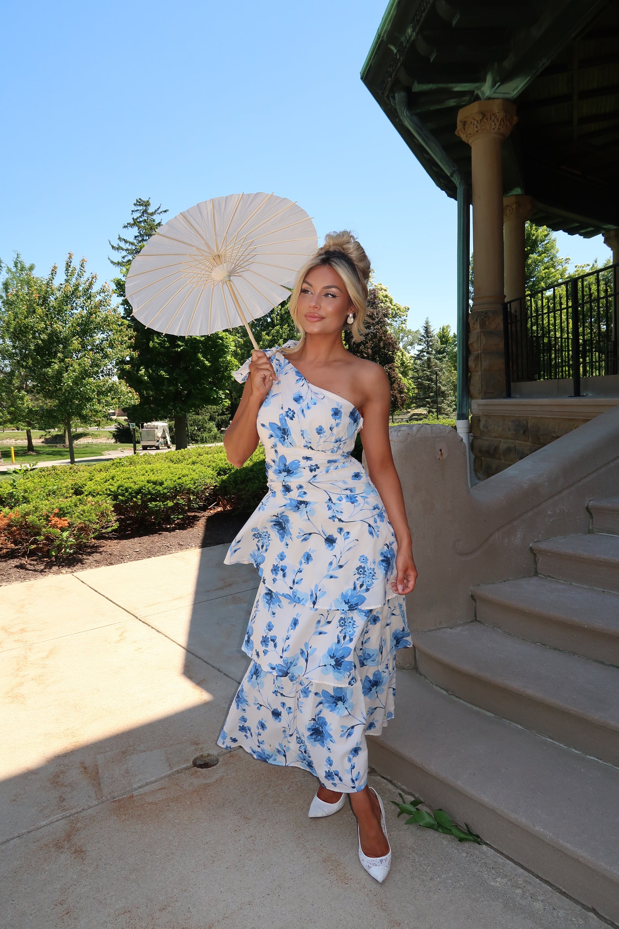 BRIDAL BLOSSOM MAXI DRESS