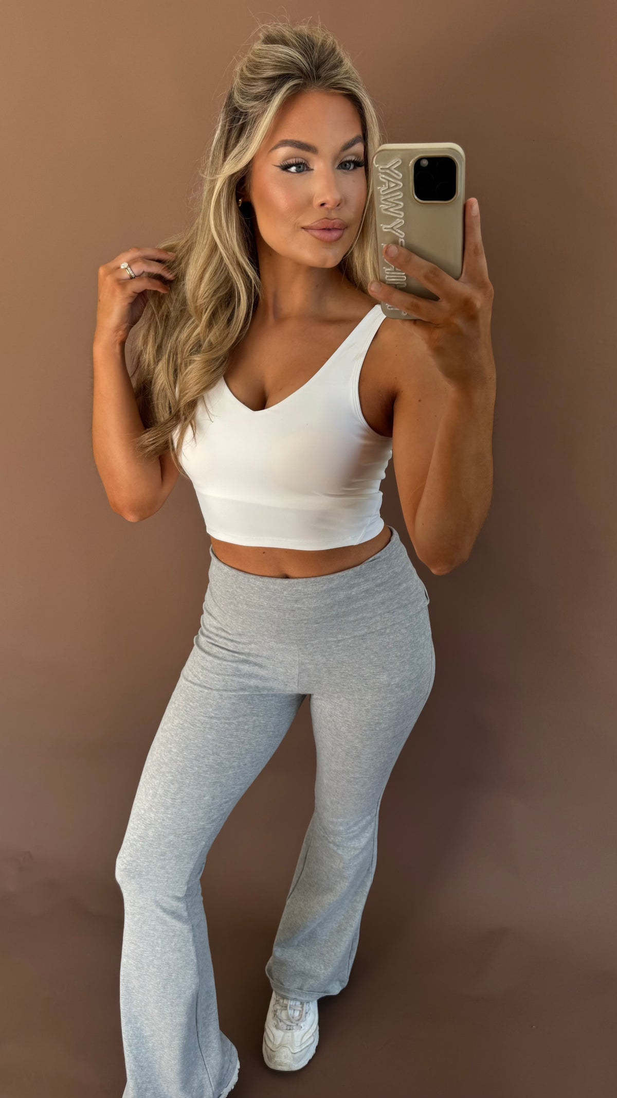ALIGNED TANK TOP WHITE