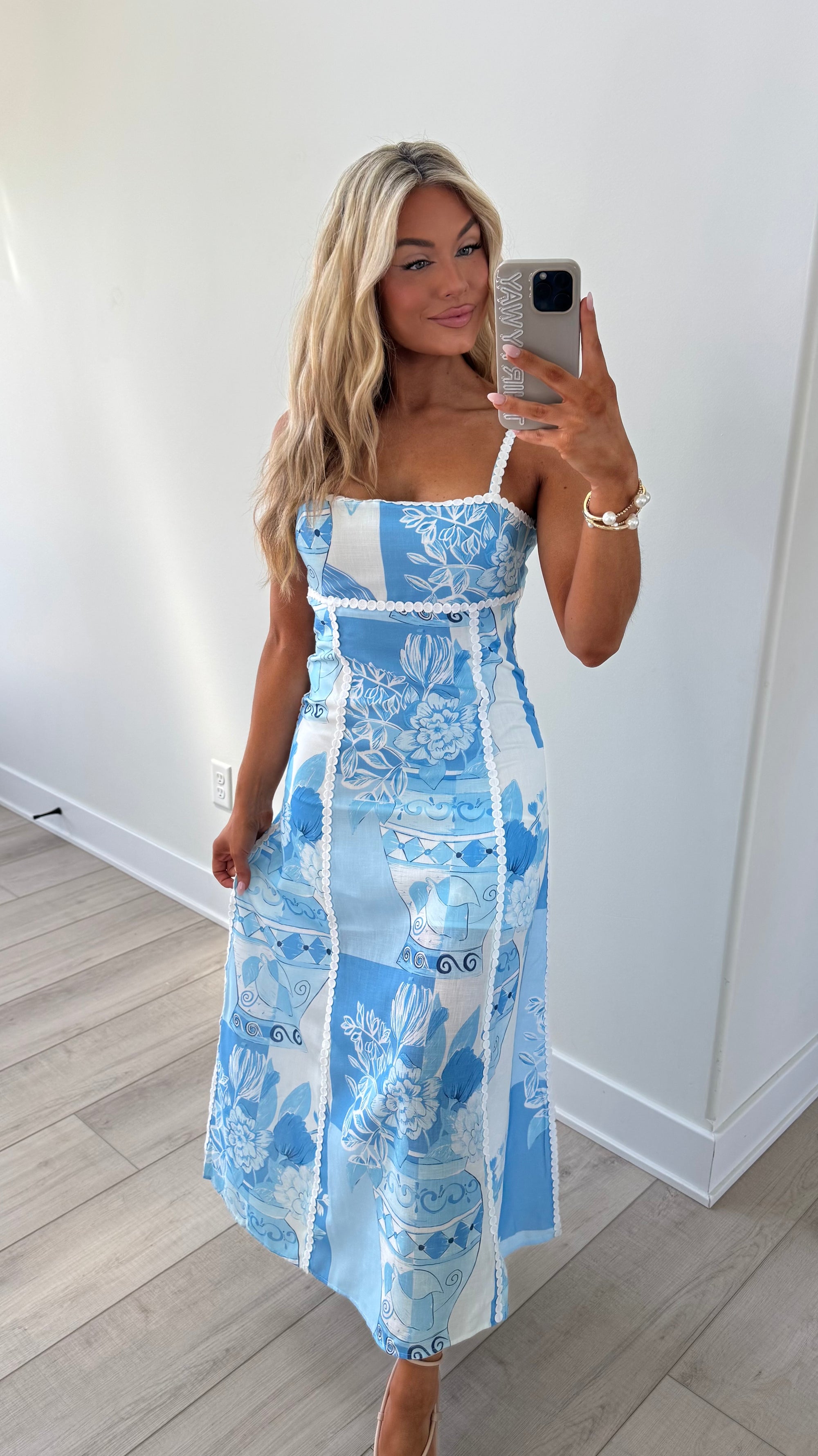 GREECE ESCAPE MAXI DRESS