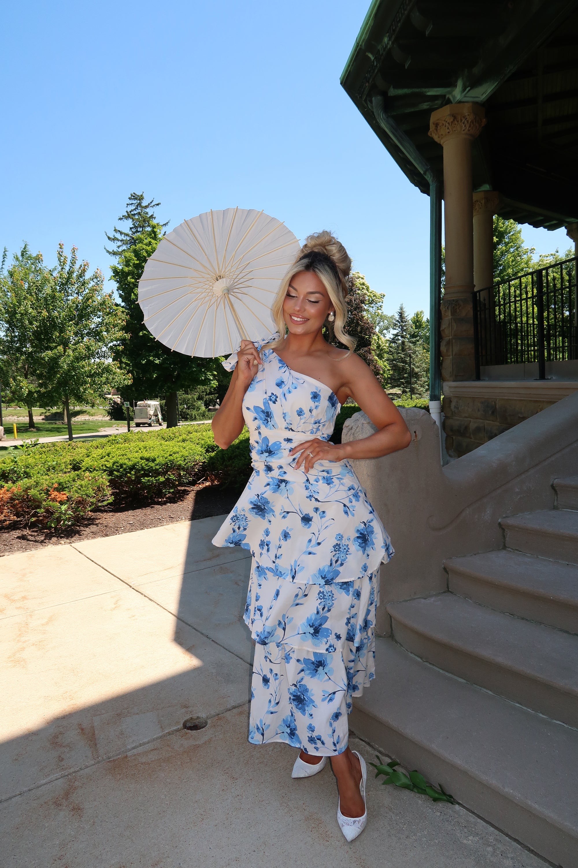 BRIDAL BLOSSOM MAXI DRESS