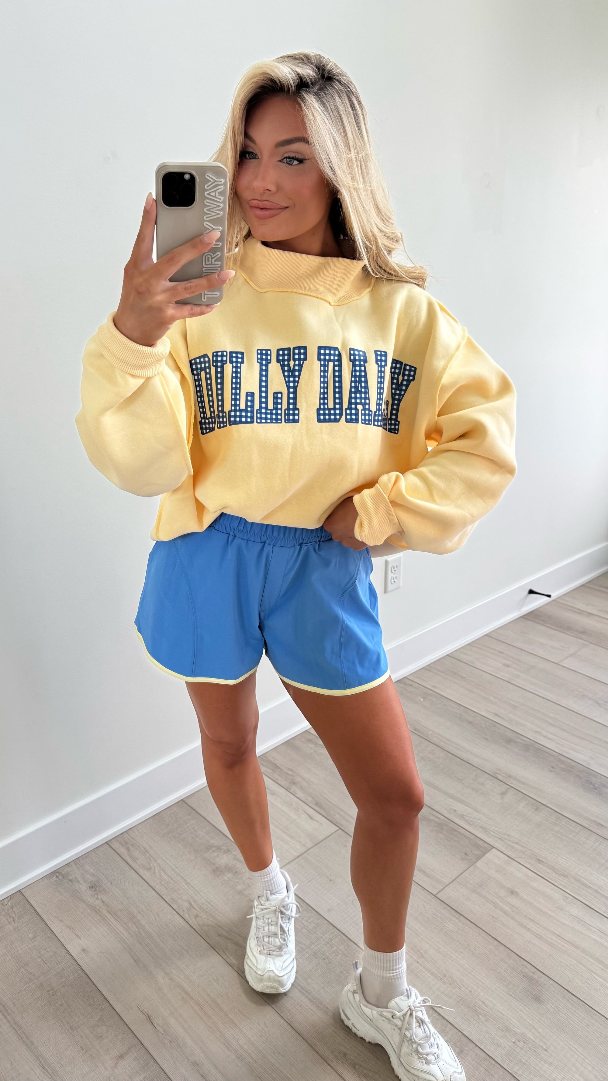 DILLY DALLY/ LOLLY GAG REVERSIBLE CREWNECK