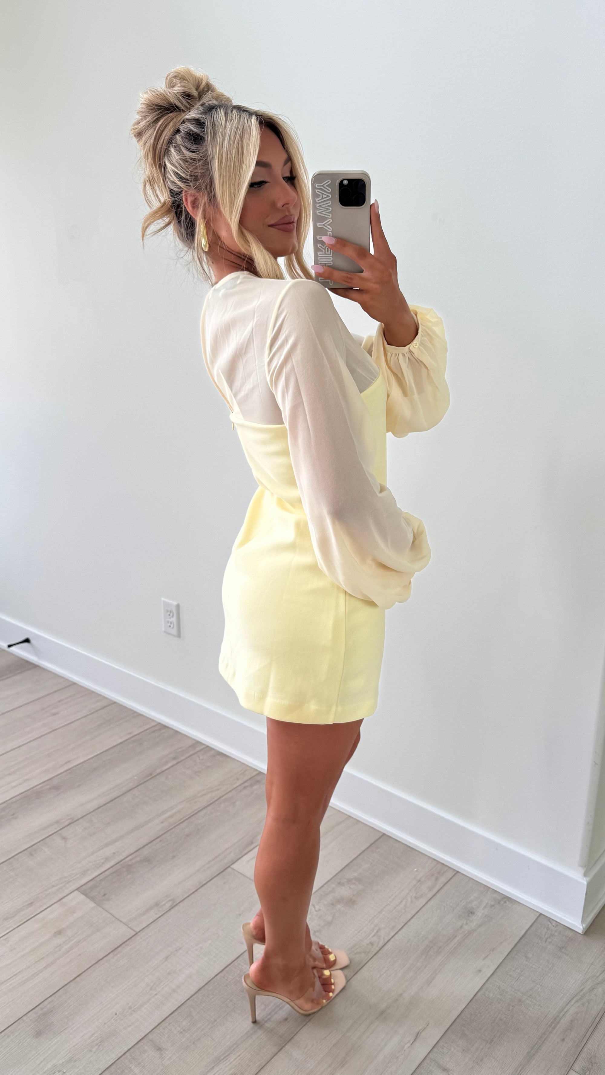 AMOURA MINI DRESS BUTTER